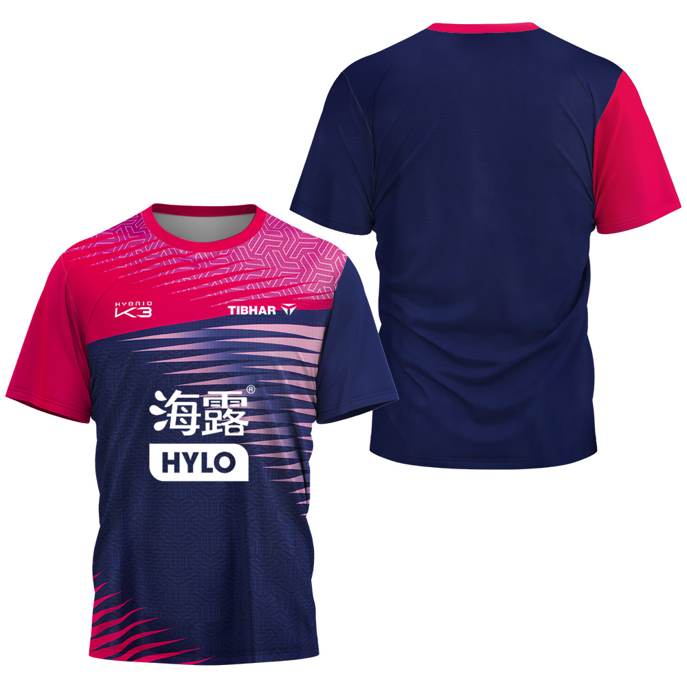 Table Tennis Jersey - Camiseta Masculina de Secagem Rápida e