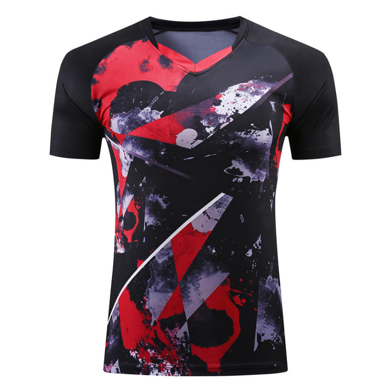 Camisa de tênis de mesa com de - Table Tennis Jersey avaliação e preço