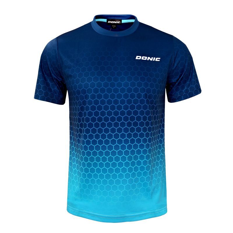 Camisa de tênis de mesa Donic  - Table Tennis Jersey avaliação e preço