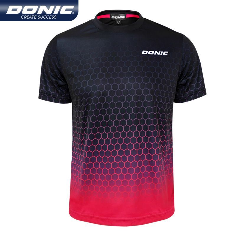Camisa de tênis de mesa Donic  - Table Tennis Jersey avaliação e preço