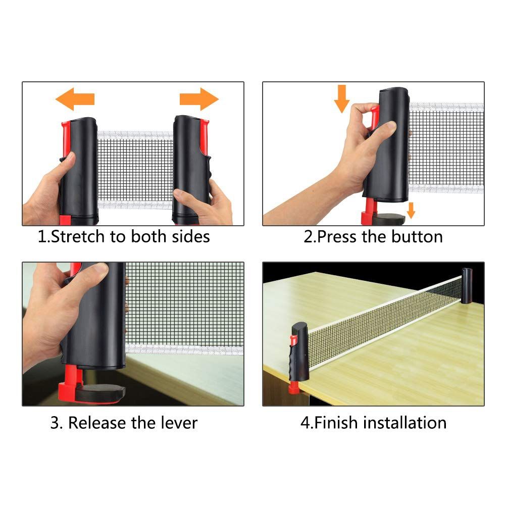 Conjunto de Rede Retrátil para - Table Tennis Dimension avaliação e preço