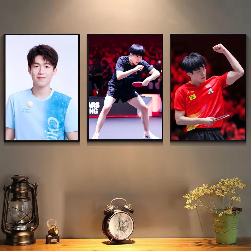 Pôster de atleta de tênis de m - Table Tennis Dimension avaliação e preço