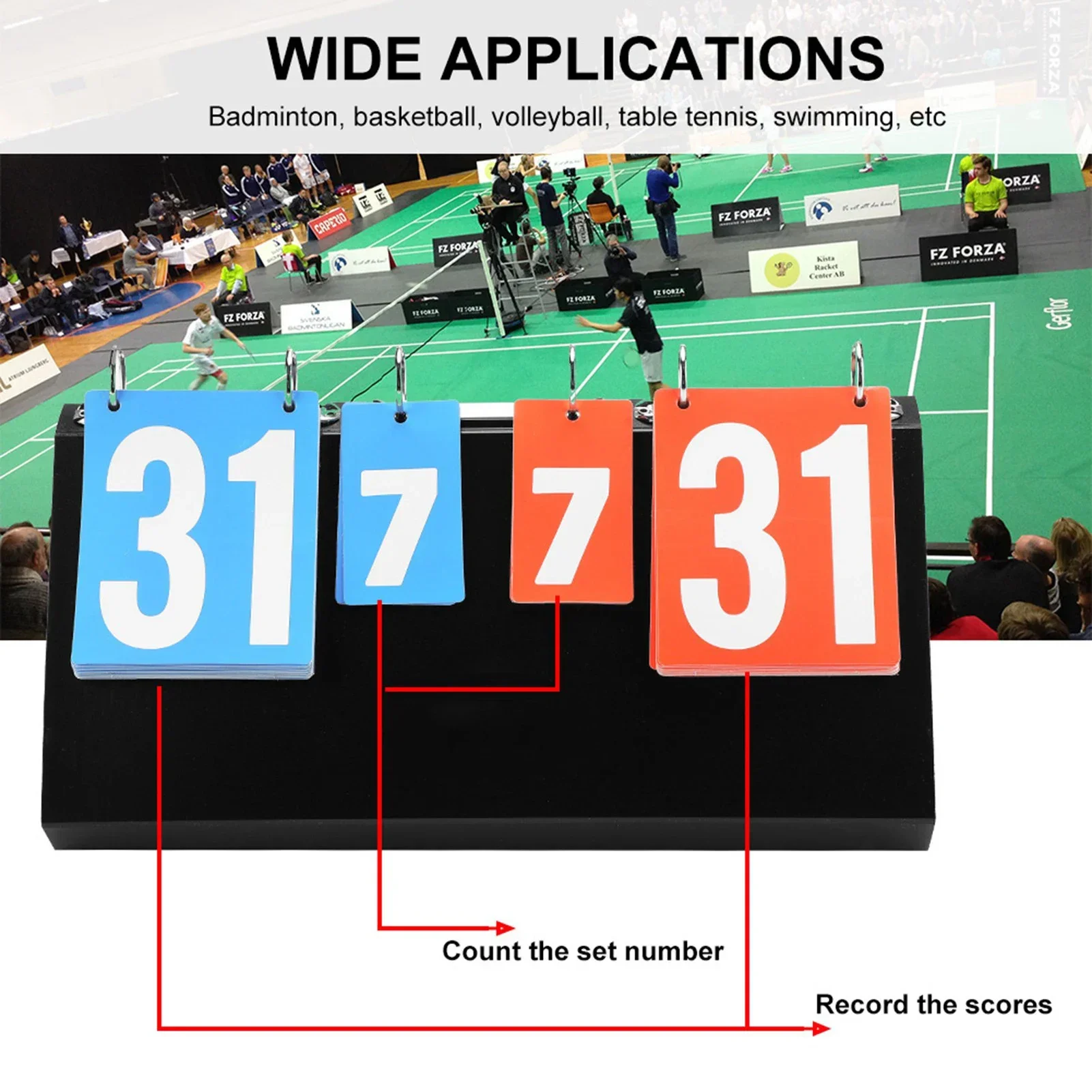 Placar de placar de competição - Table Tennis Score avaliação e preço