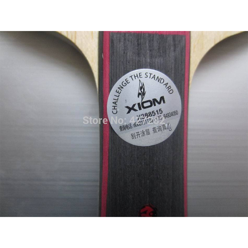 Lâmina de tênis de mesa XIOM S - Table Tennis Racket avaliação e preço