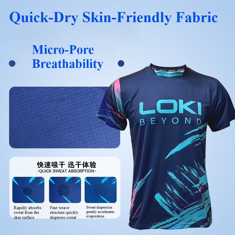 Camisetas de Tênis de Mesa LOK - Table Tennis Club Jersey avaliação e preço