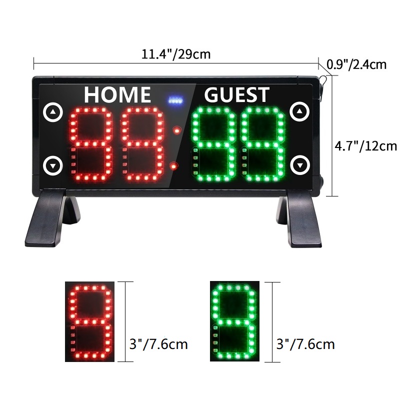 Placar Digital LED Portátil Mu - Table Tennis Score avaliação e preço