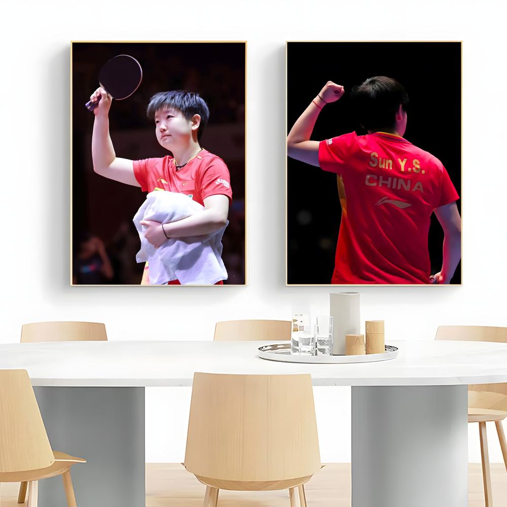 Pôster de Atleta de Tênis de M - Table Tennis Dimension avaliação e preço