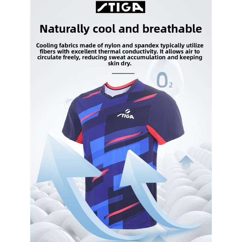 Stika camisa de tênis de mesa  - Table Tennis Jersey avaliação e preço